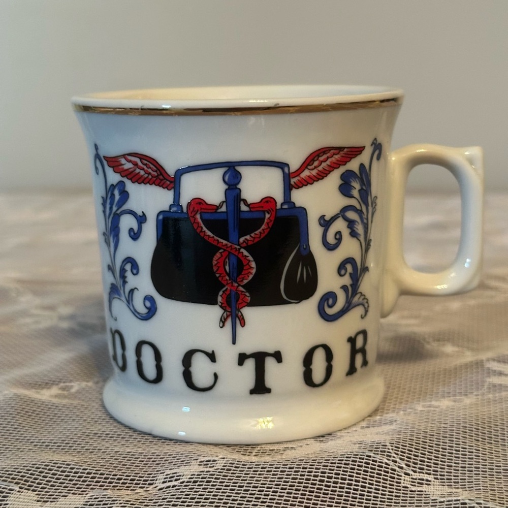 Vintage ‘Doctor’ Mug by Davar